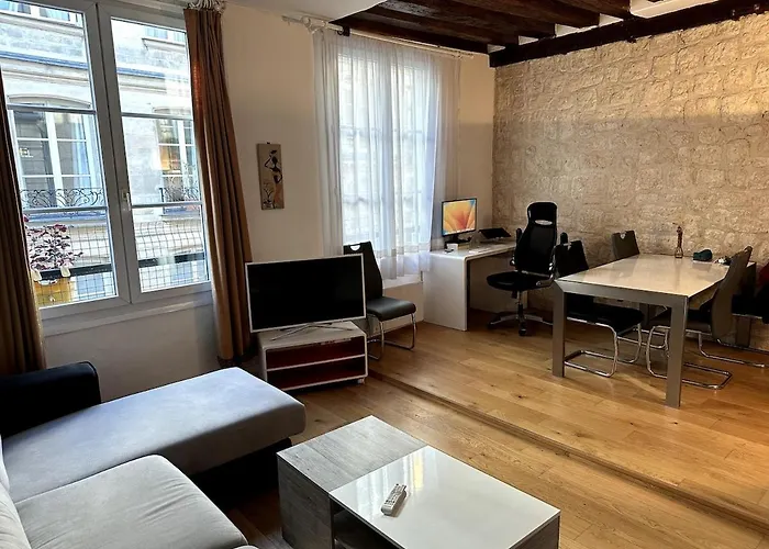 Parisian Modern Flat 10 Min Walk To The Louvre Paříž