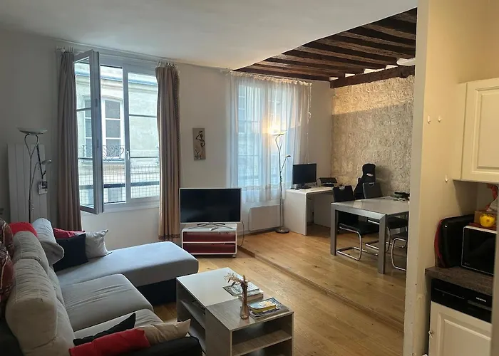 Parisian Modern Flat 10 Min Walk To The Louvre Apartmán Paříž